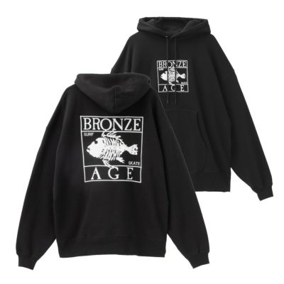 【オンラインストア限定】BRONZE AGE ボックスロゴビッグパーカー メンズ