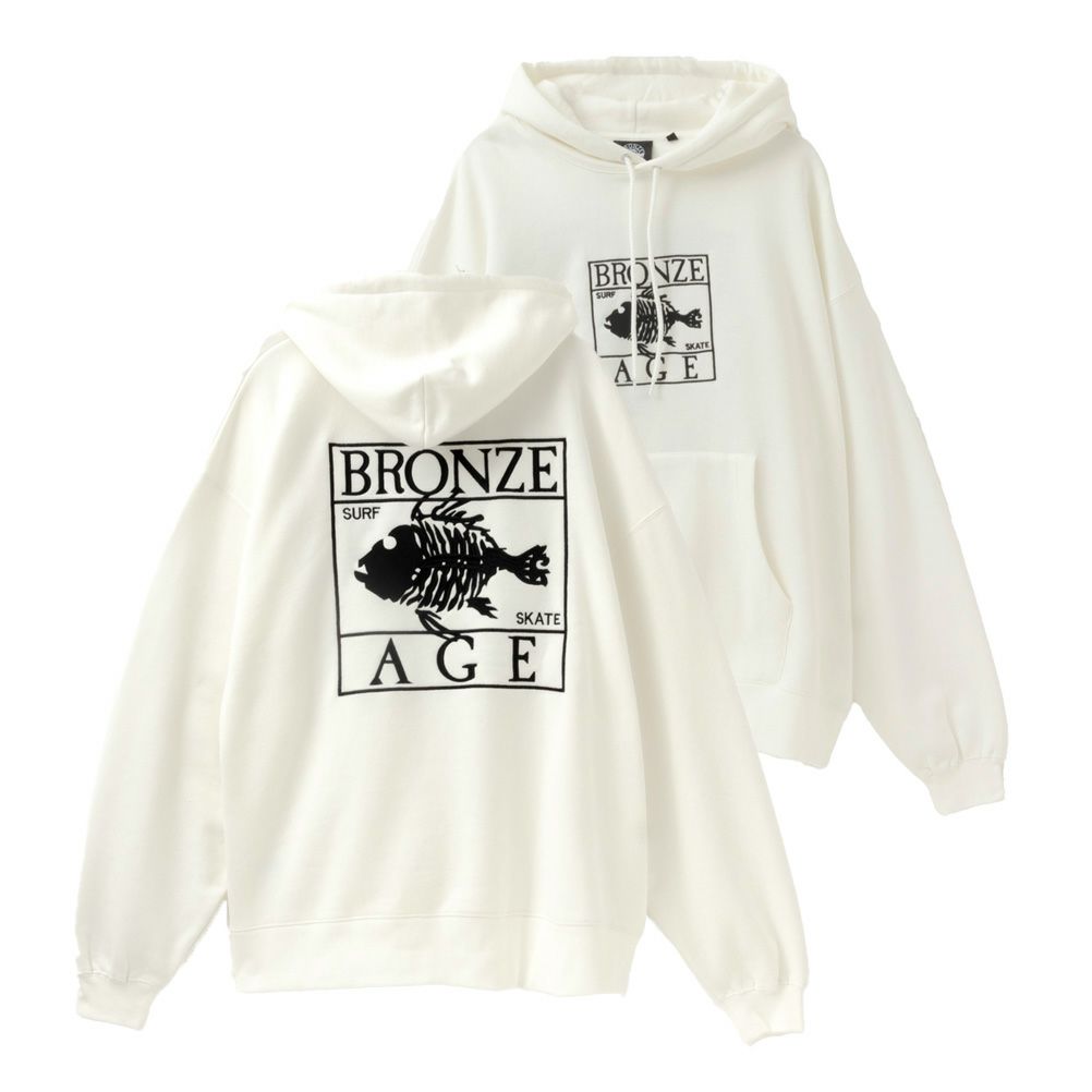 [期間限定価格]【オンラインストア限定】BRONZE AGE ボックスロゴビッグパーカー メンズ商品サムネイル-2