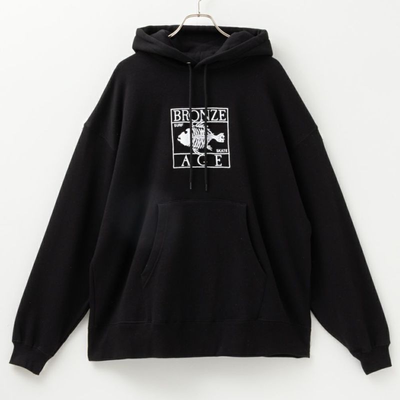 [期間限定価格]【オンラインストア限定】BRONZE AGE ボックスロゴビッグパーカー メンズ商品画像-3