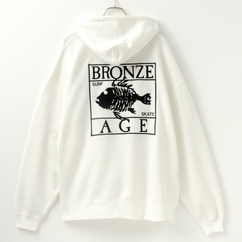 [期間限定価格]【オンラインストア限定】BRONZE AGE ボックスロゴビッグパーカー メンズ商品画像-6