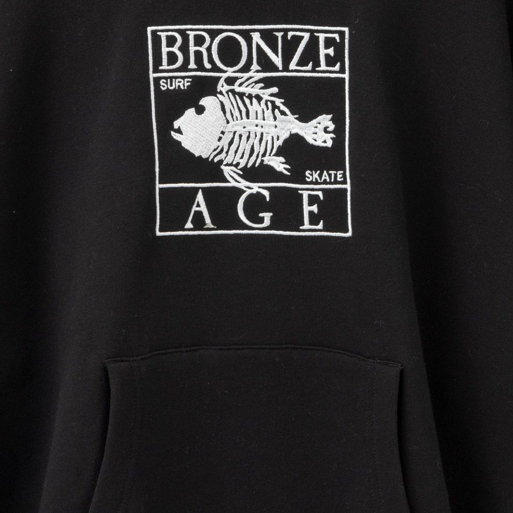 BRONZE AGE ボックスロゴビッグパーカー メンズ
