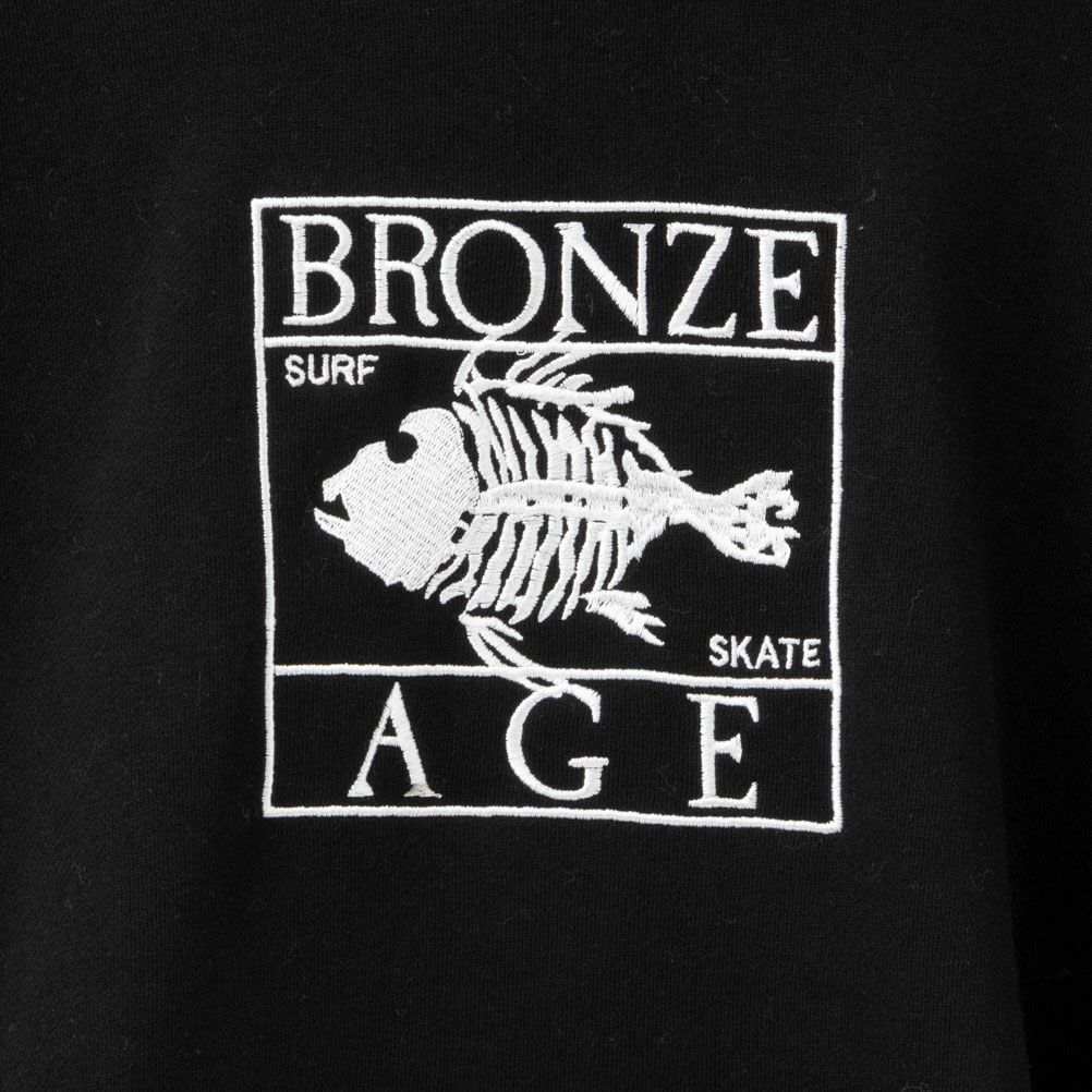 BRONZE AGE ボックスロゴビッグパーカー メンズ