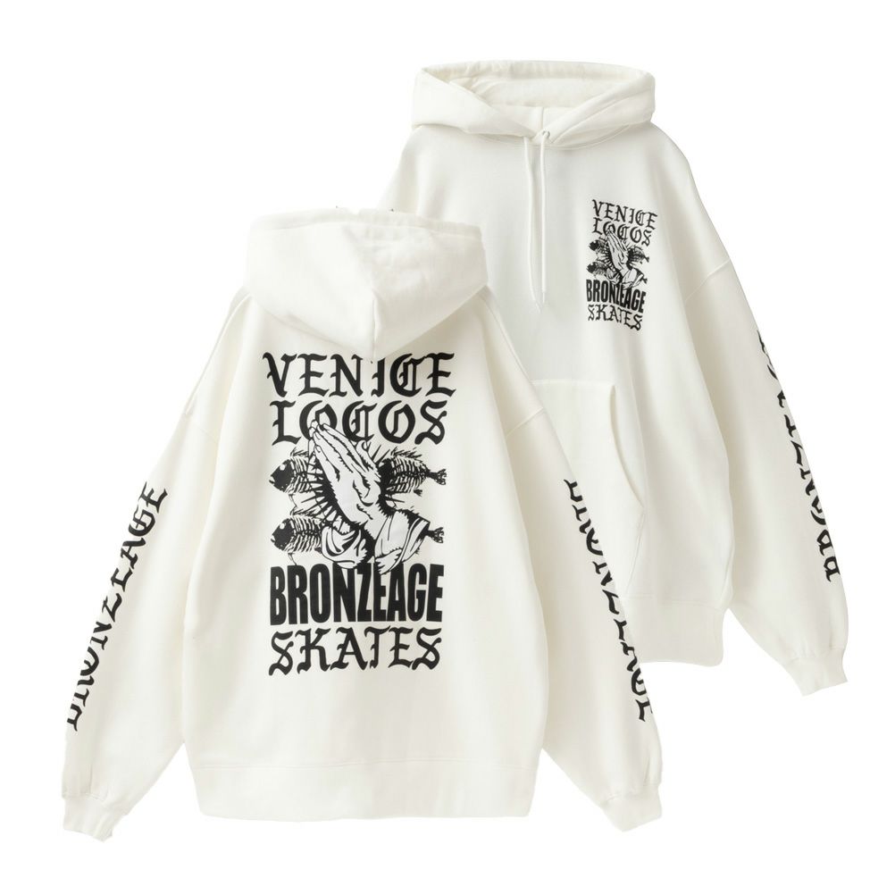 [期間限定価格]【オンラインストア限定】BRONZE AGE ハンドロゴビッグパーカー メンズ商品サムネイル-2