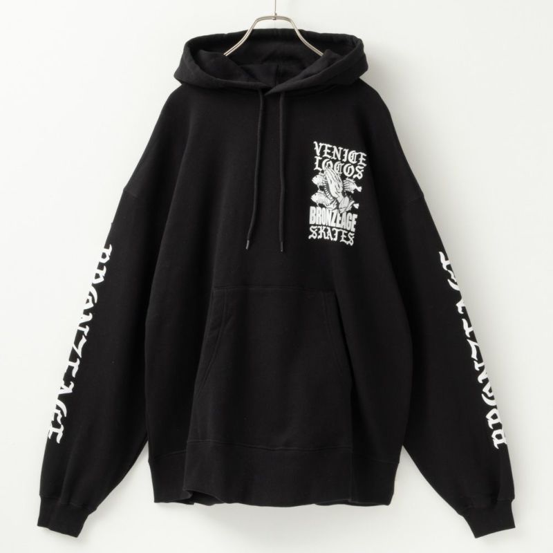 【オンラインストア限定】BRONZE AGE ハンドロゴビッグパーカー メンズ商品画像-3