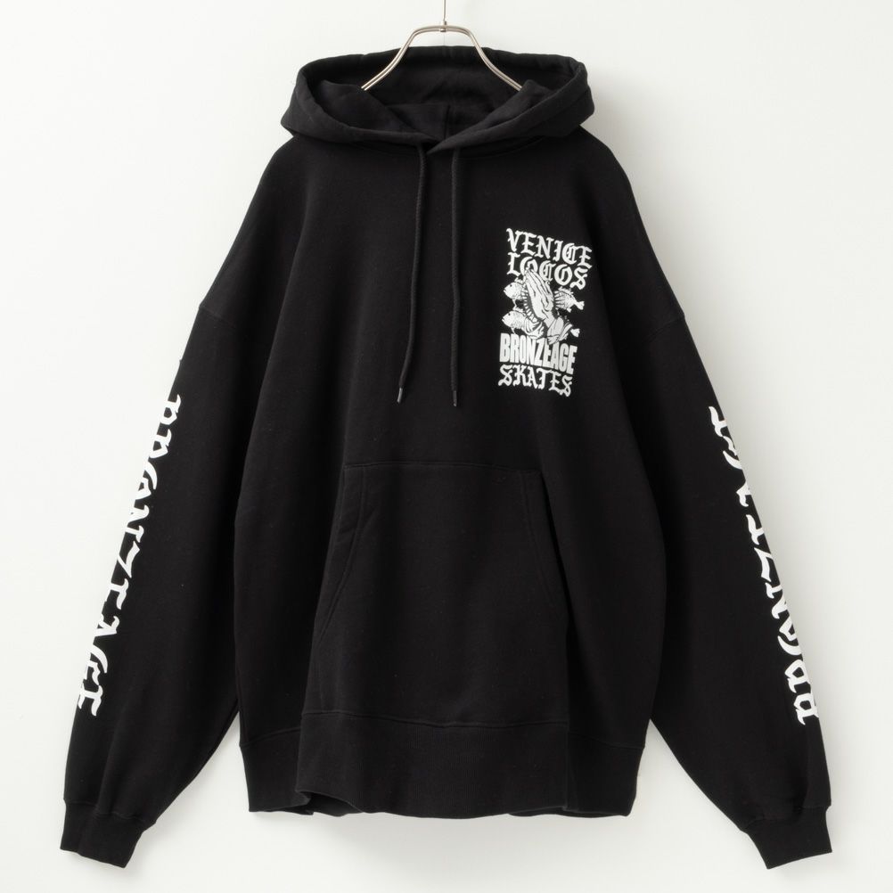 【オンラインストア限定】BRONZE AGE ハンドロゴビッグパーカー メンズ商品サムネイル-3