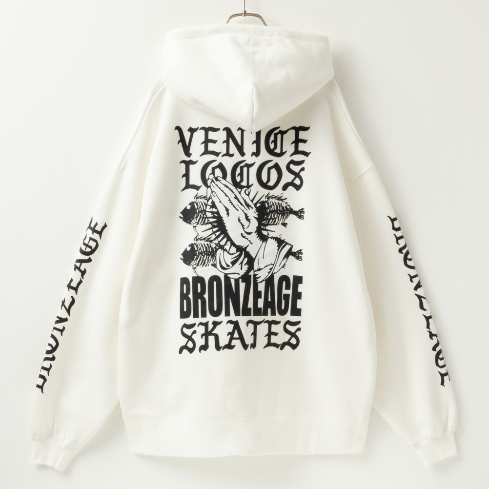 [期間限定価格]【オンラインストア限定】BRONZE AGE ハンドロゴビッグパーカー メンズ商品サムネイル-6