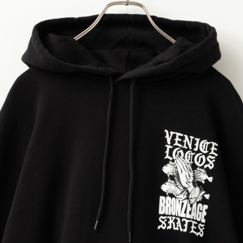 [期間限定価格]【オンラインストア限定】BRONZE AGE ハンドロゴビッグパーカー メンズ商品画像-7