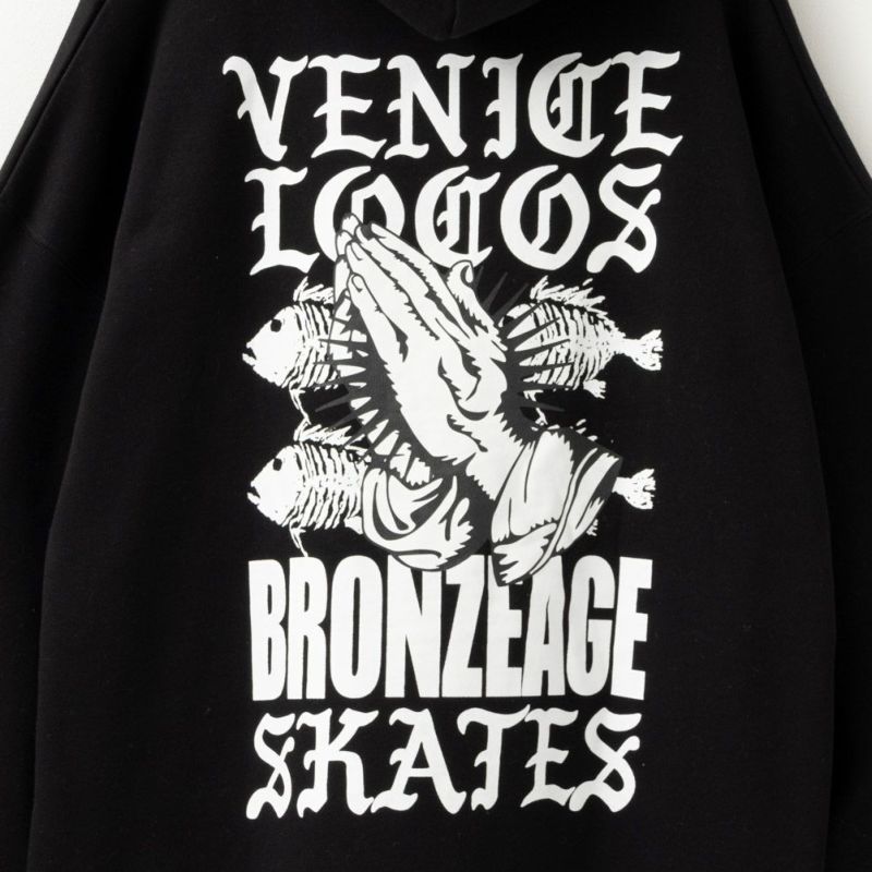 [期間限定価格]【オンラインストア限定】BRONZE AGE ハンドロゴビッグパーカー メンズ商品画像-13