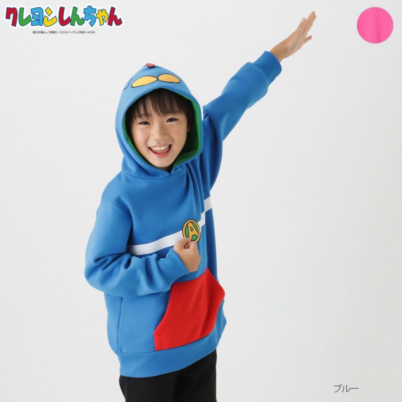 クレヨンしんちゃん プルオーバーパーカー キッズ商品画像-1