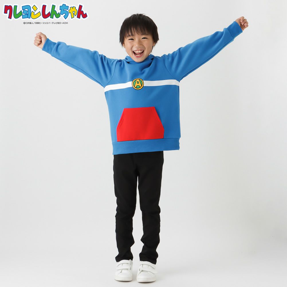 [期間限定価格]クレヨンしんちゃん プルオーバーパーカー キッズ商品サムネイル-3