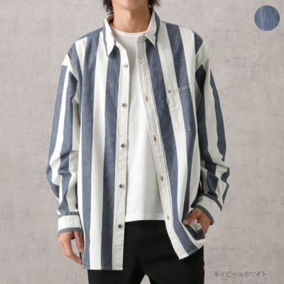 Levi's SILVER TAB(TM) OVERSIZE デニムシャツ メンズ