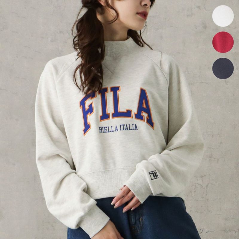 フィラ FILA トレーナー XL グレー biella italia