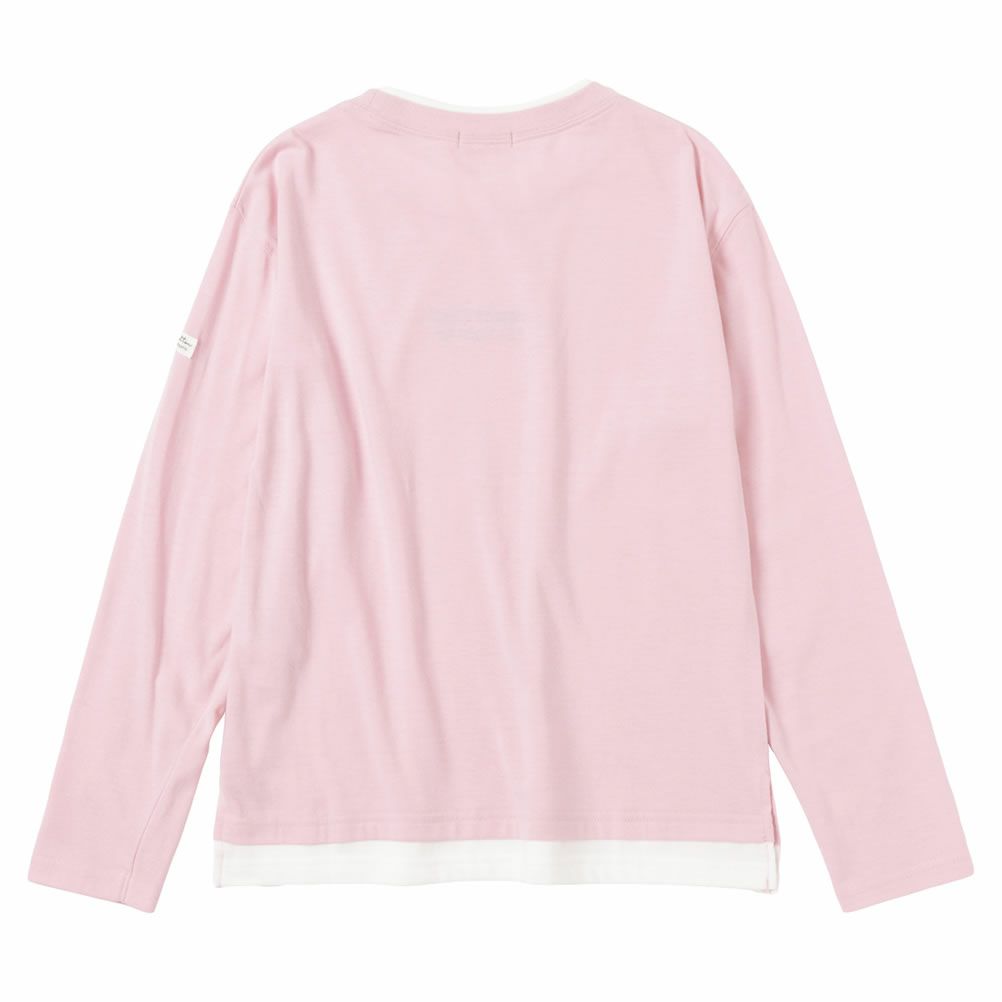 ORGABITS フェイクレイヤードロングスリーブTシャツ キッズ ネコポス 対応商品