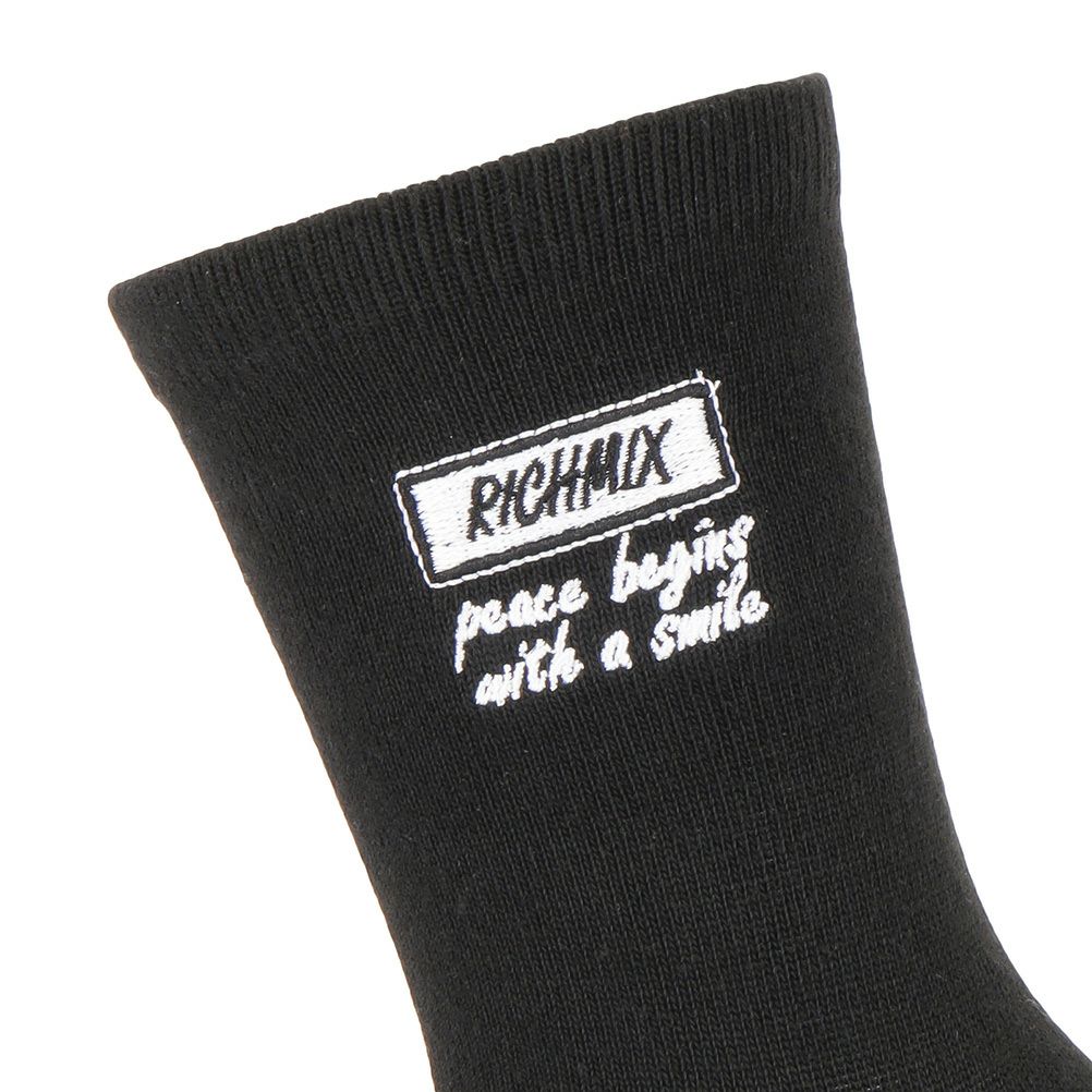 RICH MIX  クルーソックス ロゴ刺繍 キッズ商品サムネイル-4
