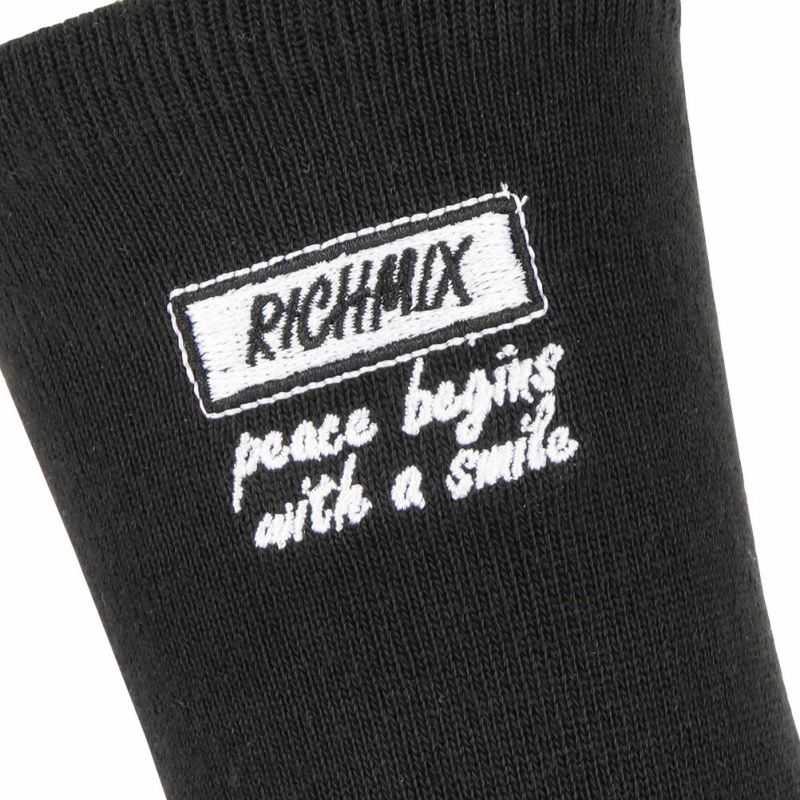 RICH MIX  クルーソックス ロゴ刺繍 キッズ商品画像-8