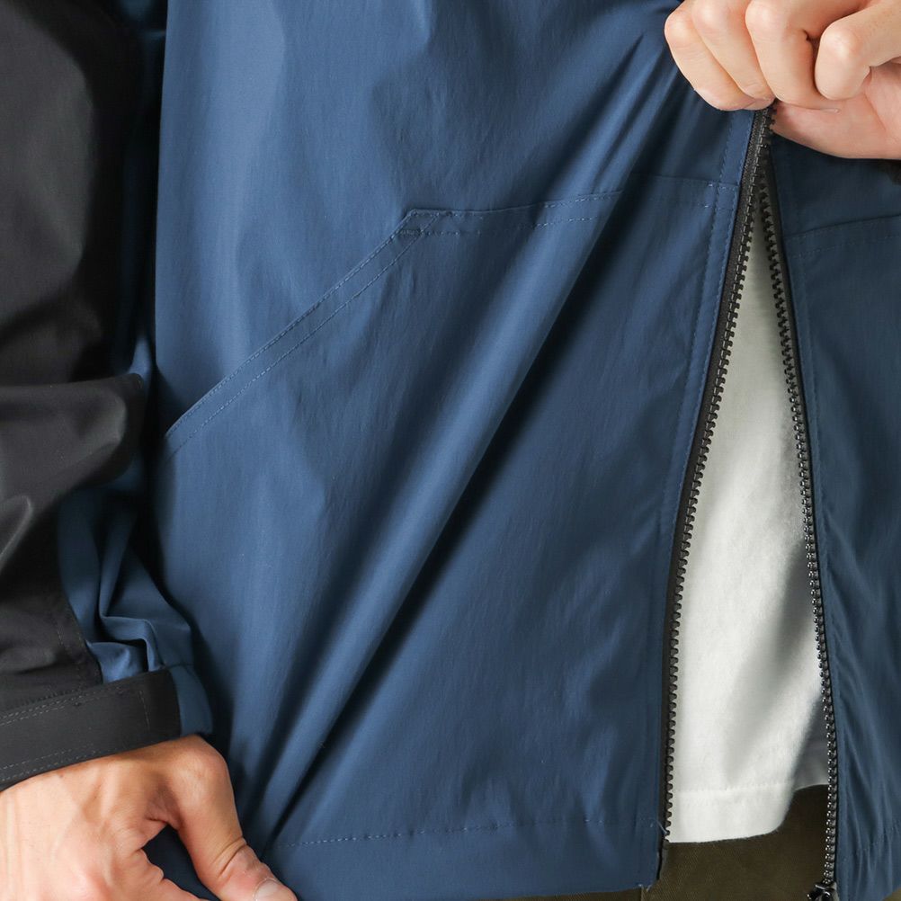 POWER TO THE PEOPLE MOVING マウンテンロールパーカー メンズ