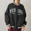 VISION STREET WEAR アーチロゴナイロンスタジャン メンズ