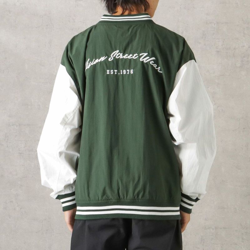 【オンラインストア限定】VISION STREET WEAR  アーチロゴナイロンスタジャン メンズ商品画像-6