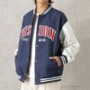 VISION STREET WEAR アーチロゴナイロンスタジャン メンズ