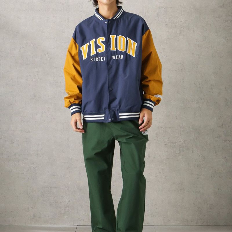 【オンラインストア限定】VISION STREET WEAR  アーチロゴナイロンスタジャン メンズ商品画像-11