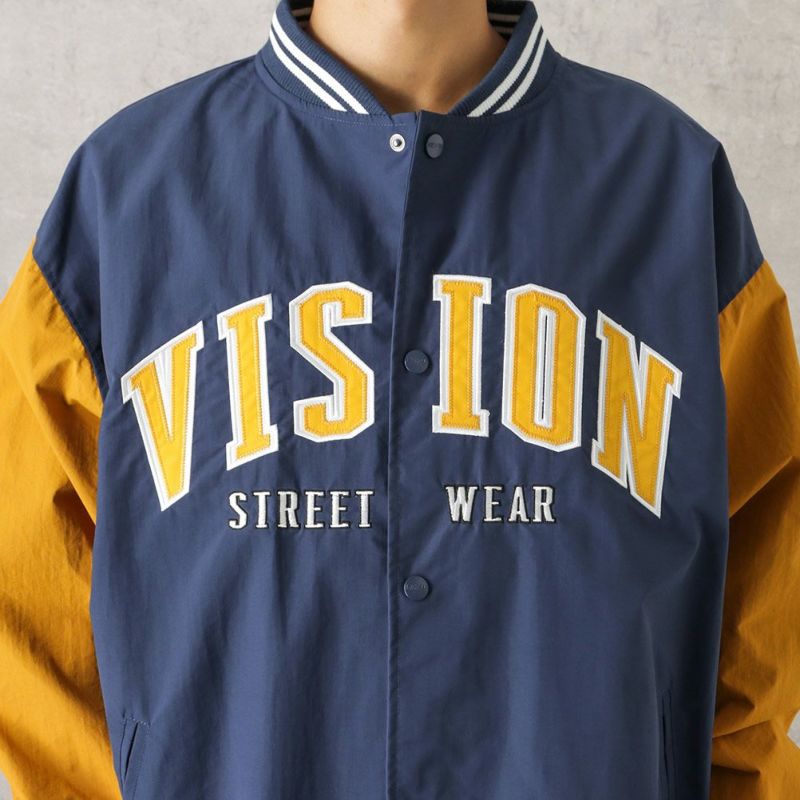 【オンラインストア限定】VISION STREET WEAR  アーチロゴナイロンスタジャン メンズ商品画像-15