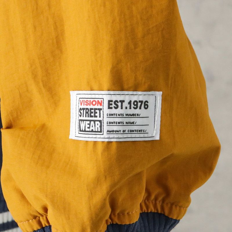 【オンラインストア限定】VISION STREET WEAR  アーチロゴナイロンスタジャン メンズ商品画像-16