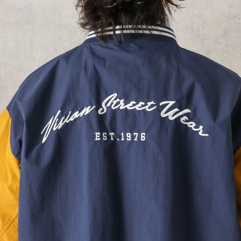 【オンラインストア限定】VISION STREET WEAR  アーチロゴナイロンスタジャン メンズ商品画像-17