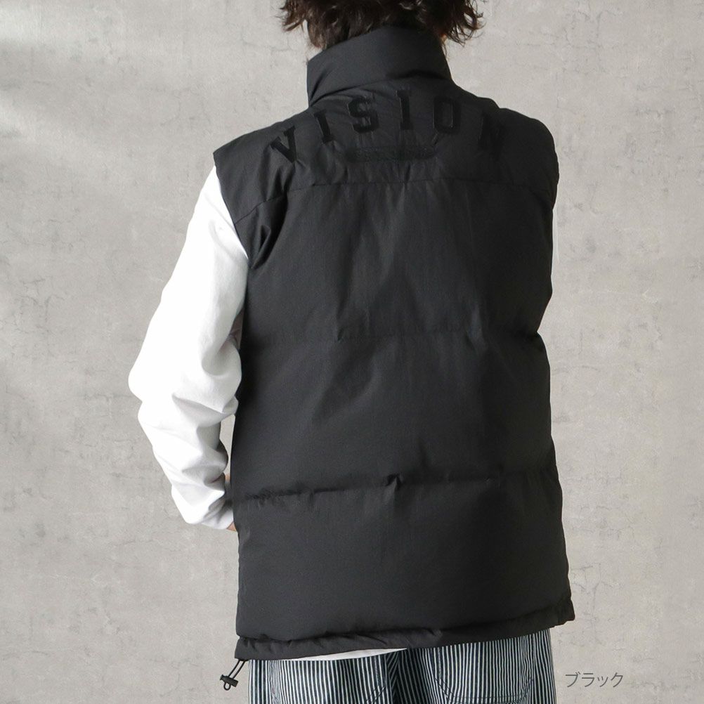 【オンラインストア限定】VISION STREET WEAR 中綿ナイロンベスト メンズ商品サムネイル-3