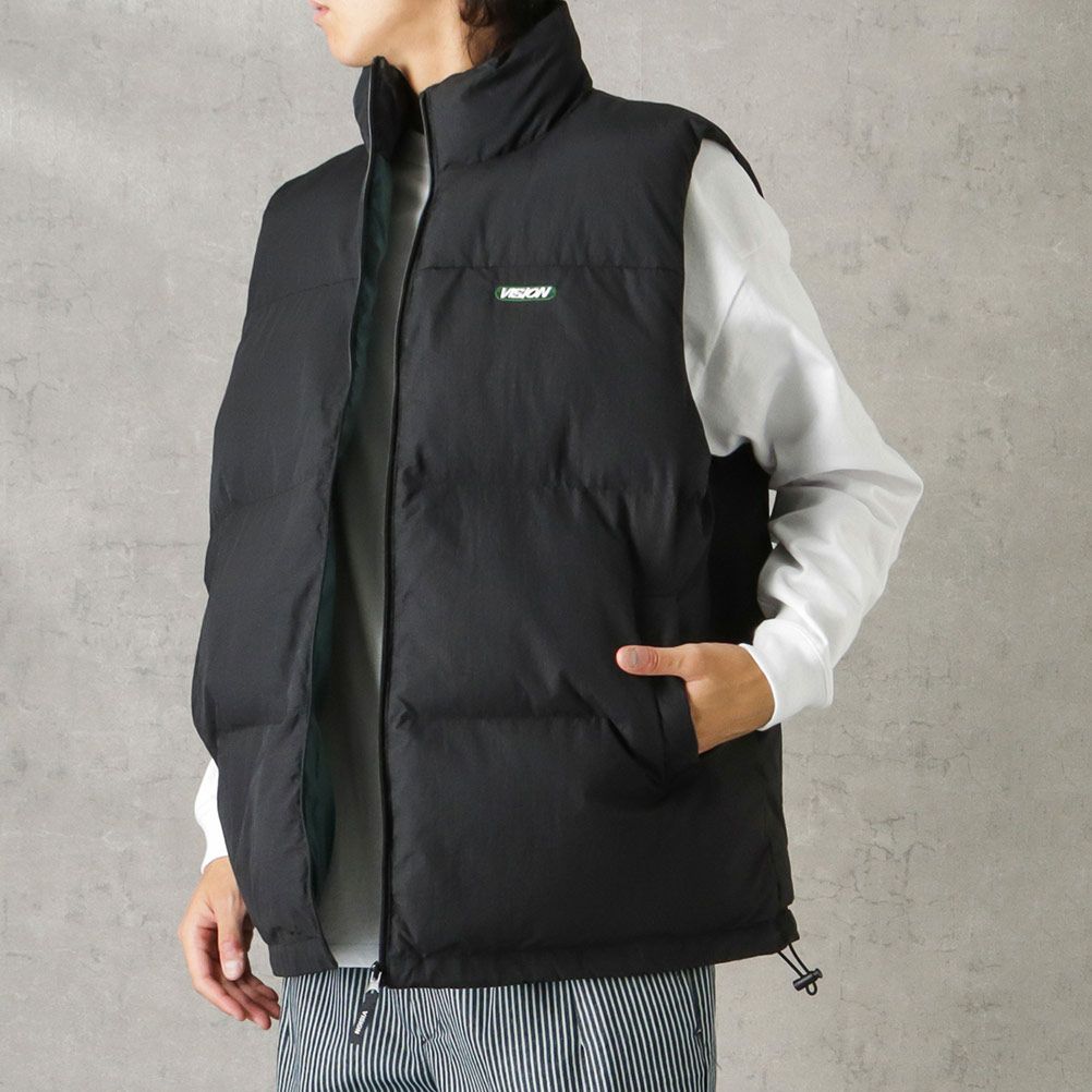 【オンラインストア限定】VISION STREET WEAR  中綿ナイロンベスト メンズ商品サムネイル-4