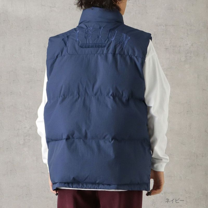 【オンラインストア限定】VISION STREET WEAR 中綿ナイロンベスト メンズ商品画像-5