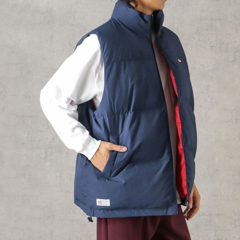 【オンラインストア限定】VISION STREET WEAR  中綿ナイロンベスト メンズ商品画像-6