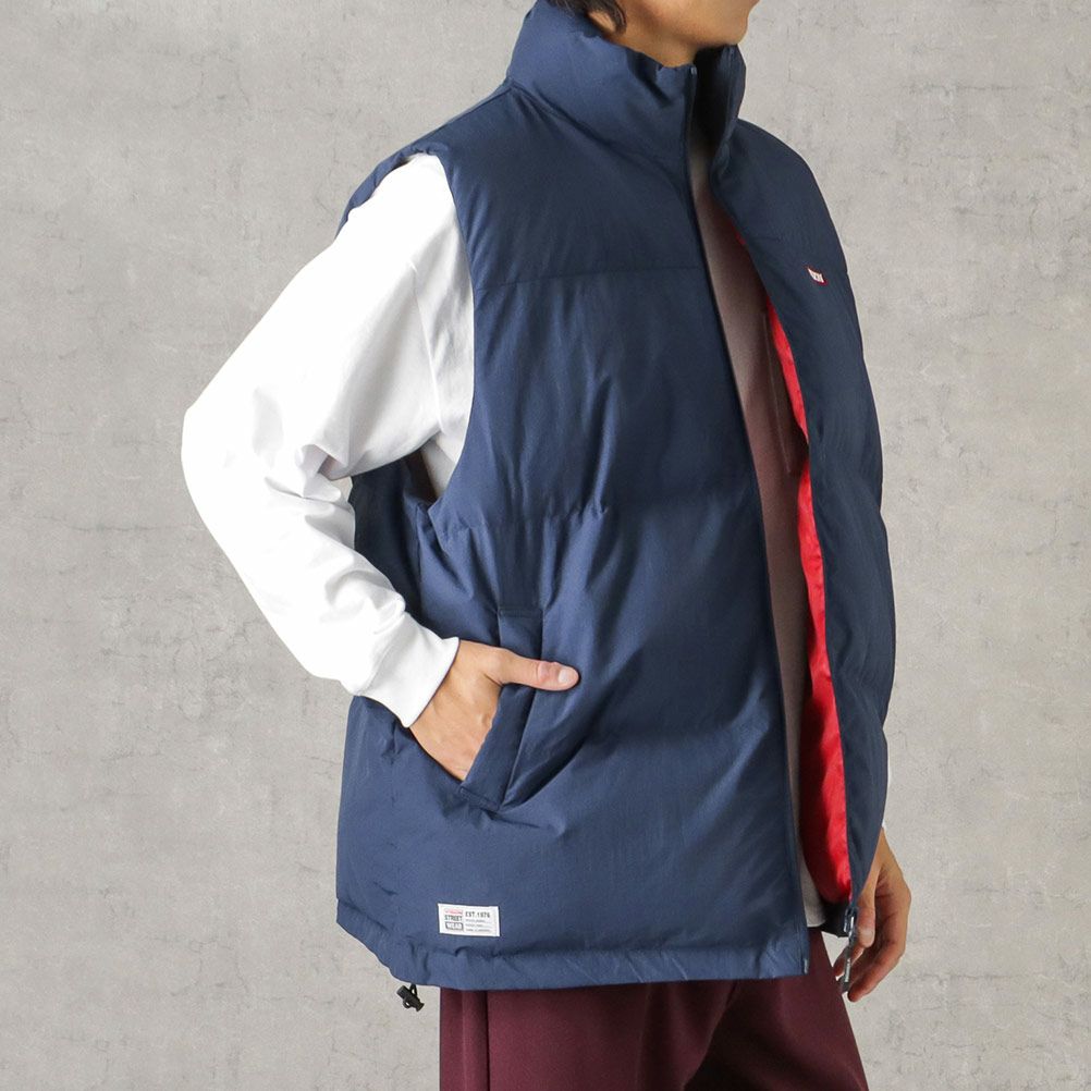 VISION STREET WEAR 中綿ナイロンベスト メンズ