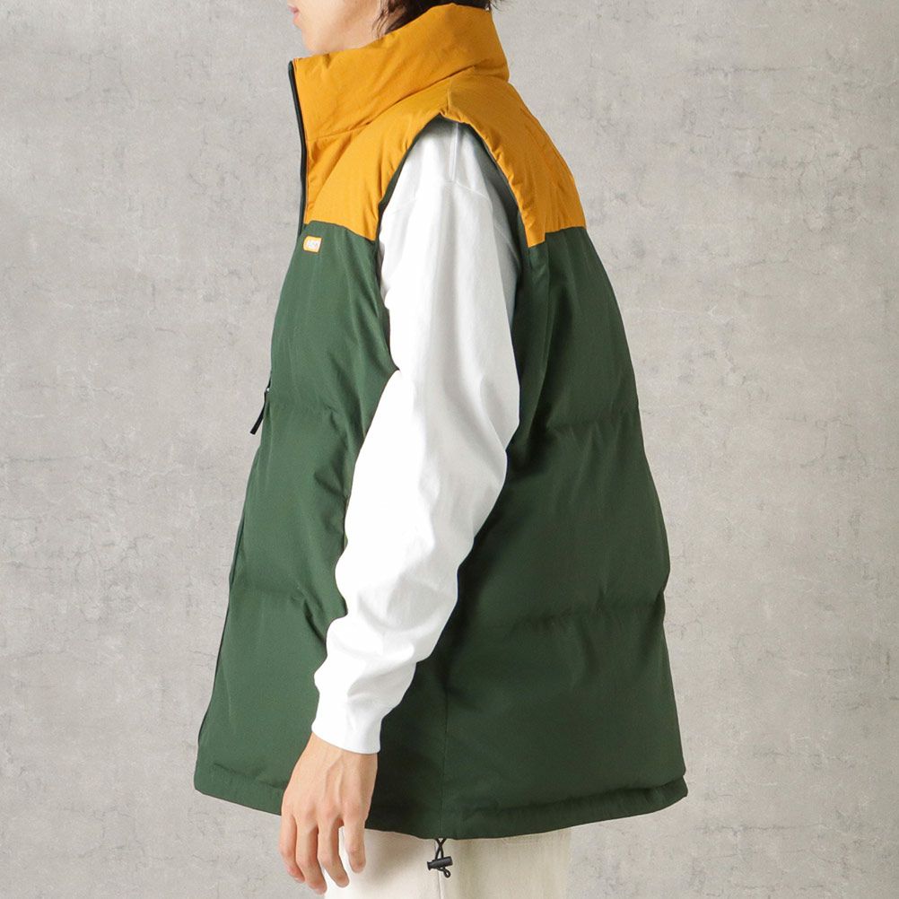 VISION STREET WEAR 中綿ナイロンベスト メンズ