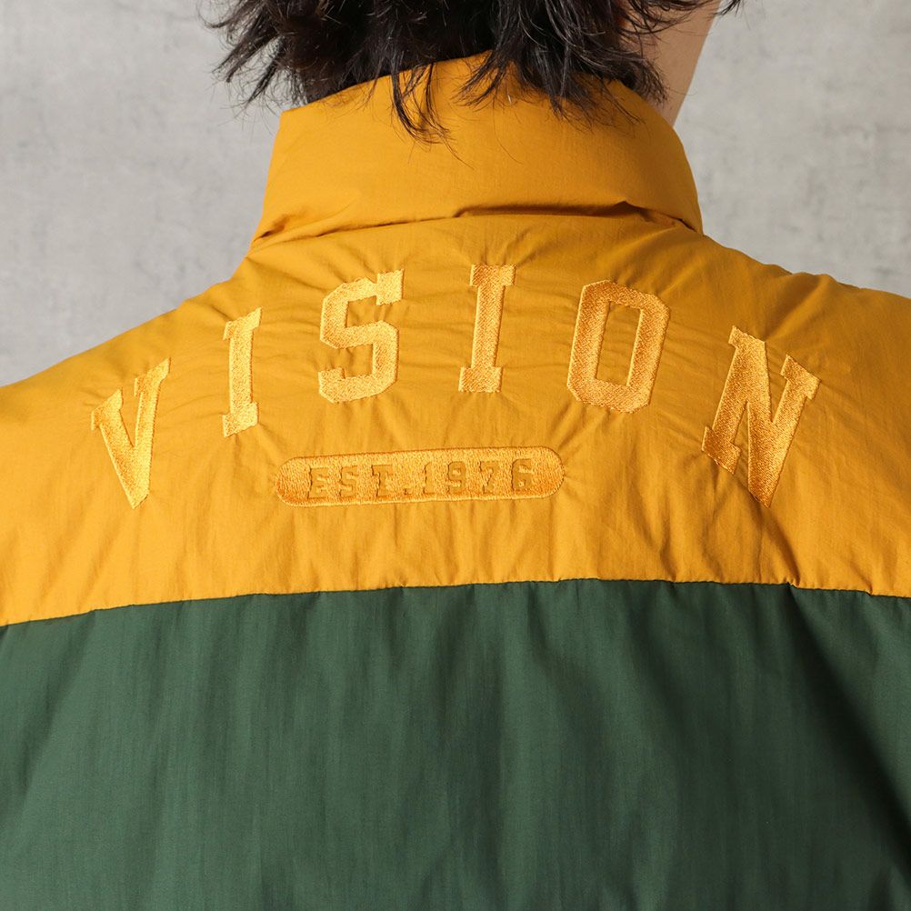 【オンラインストア限定】VISION STREET WEAR  中綿ナイロンベスト メンズ商品サムネイル-13