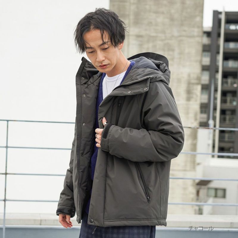 WIND AND SEA  STRETCH NAILON HOODIE