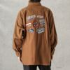 VISION STREET WEAR ワッペンオーバーネルシャツ メンズ