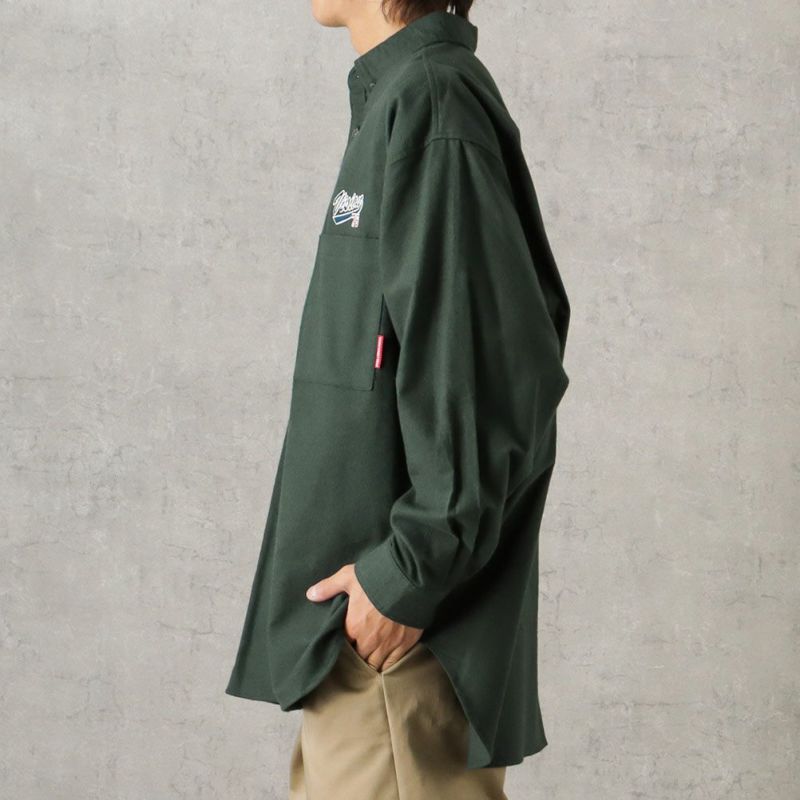 VISION STREET WEAR ワッペンオーバーネルシャツ メンズ商品画像-8