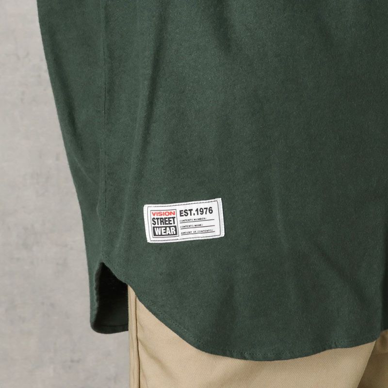 VISION STREET WEAR ワッペンオーバーネルシャツ メンズ商品画像-12