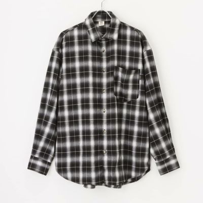 【オンラインストア限定】POWER TO THE PEOPLE オンブレーチェックシャツ メンズ