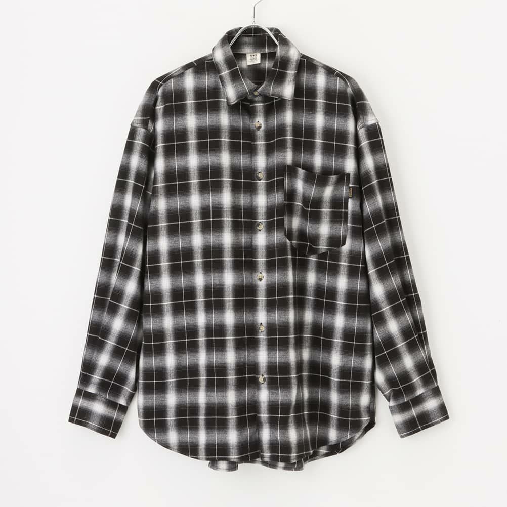 [期間限定価格]【オンラインストア限定】POWER TO THE PEOPLE オンブレーチェックシャツ メンズ商品サムネイル-2