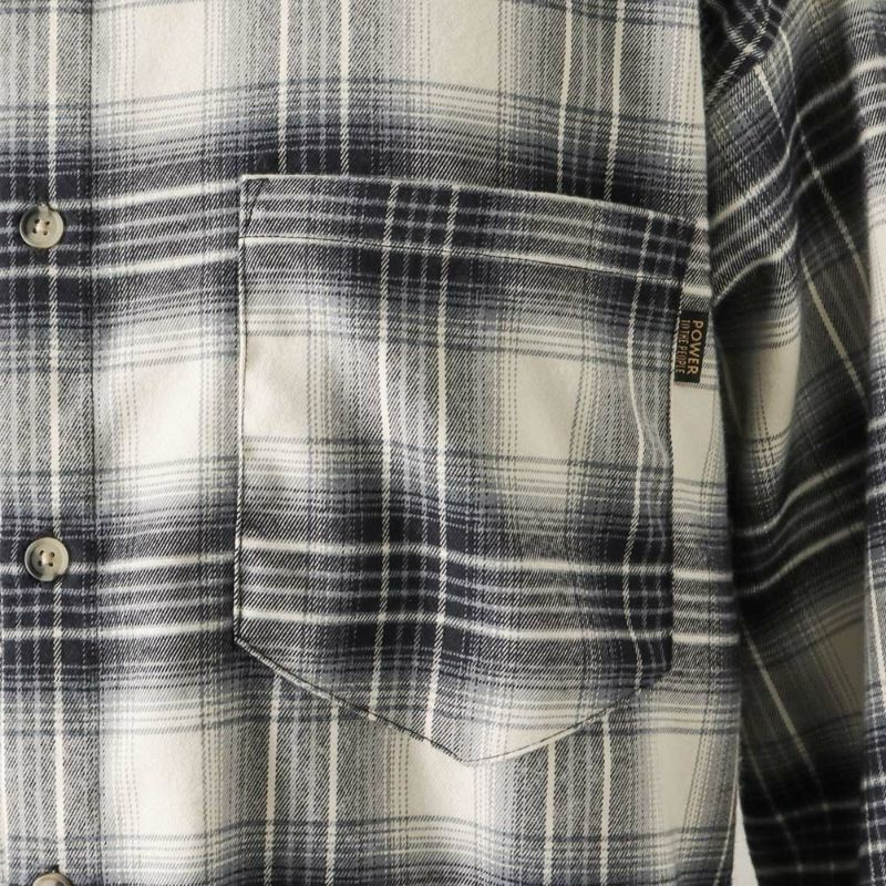 【オンラインストア限定】POWER TO THE PEOPLE オンブレーチェックシャツ メンズ商品画像-13