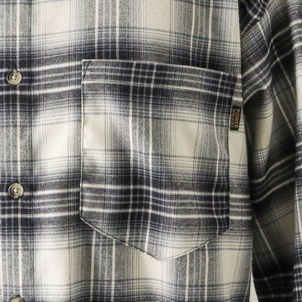 [期間限定価格]【オンラインストア限定】POWER TO THE PEOPLE オンブレーチェックシャツ メンズ商品サムネイル-13