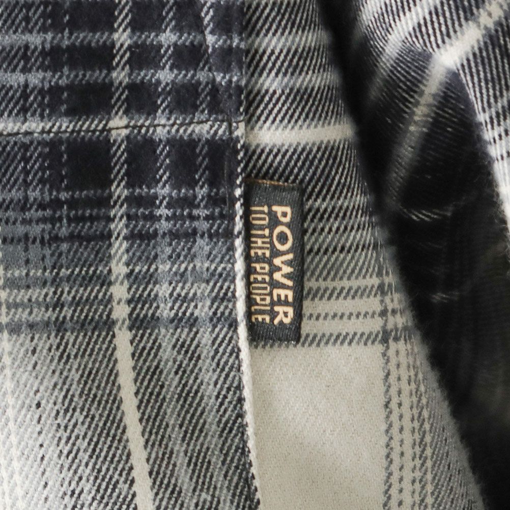 [期間限定価格]【オンラインストア限定】POWER TO THE PEOPLE オンブレーチェックシャツ メンズ商品サムネイル-14