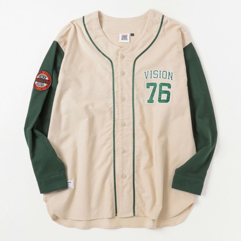 【オンラインストア限定】VISION STREET WEAR 長袖ベースボールネルシャツ メンズ商品画像-6