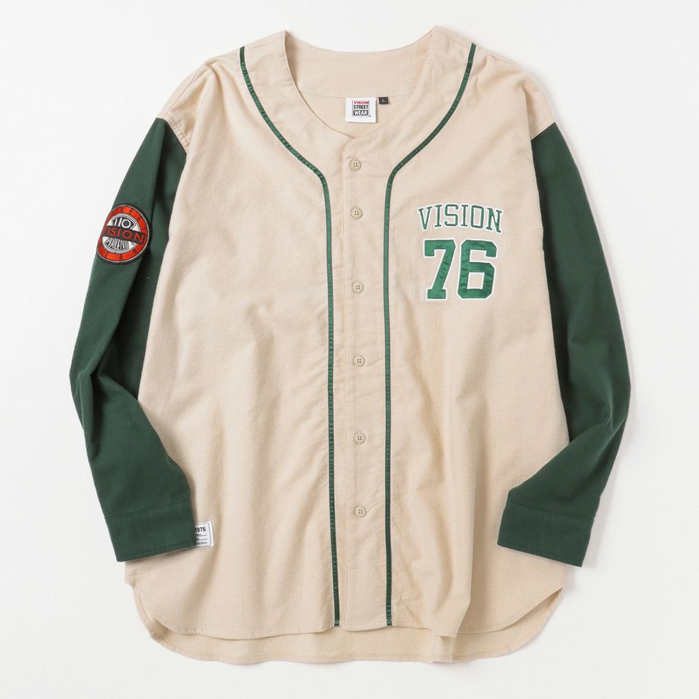 【オンラインストア限定】VISION STREET WEAR 長袖ベースボールネルシャツ メンズ商品サムネイル-6