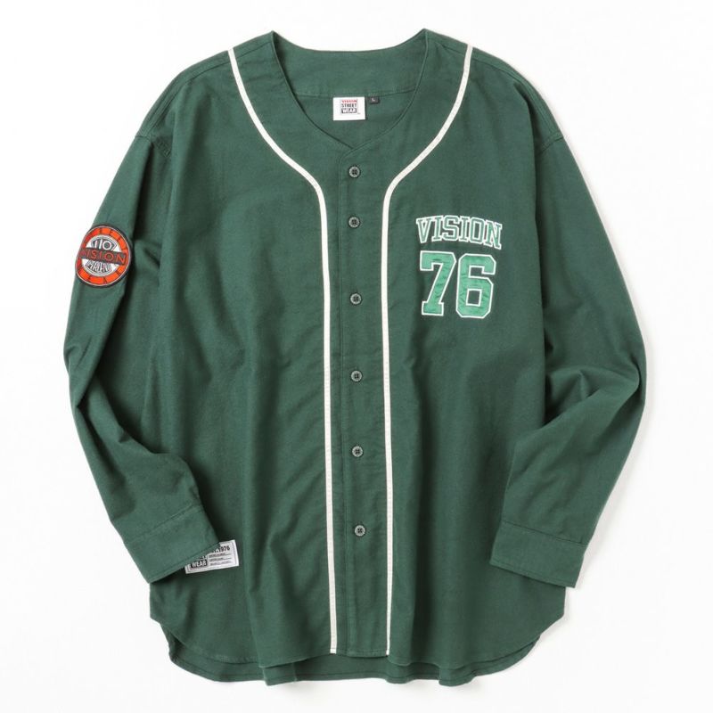 【オンラインストア限定】VISION STREET WEAR 長袖ベースボールネルシャツ メンズ商品画像-7