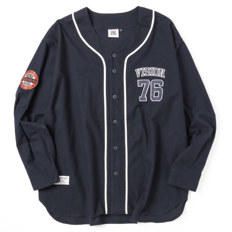 【オンラインストア限定】VISION STREET WEAR 長袖ベースボールネルシャツ メンズ商品画像-8