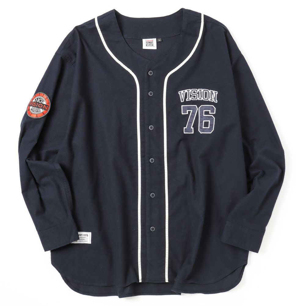 【オンラインストア限定】VISION STREET WEAR 長袖ベースボールネルシャツ メンズ商品サムネイル-8