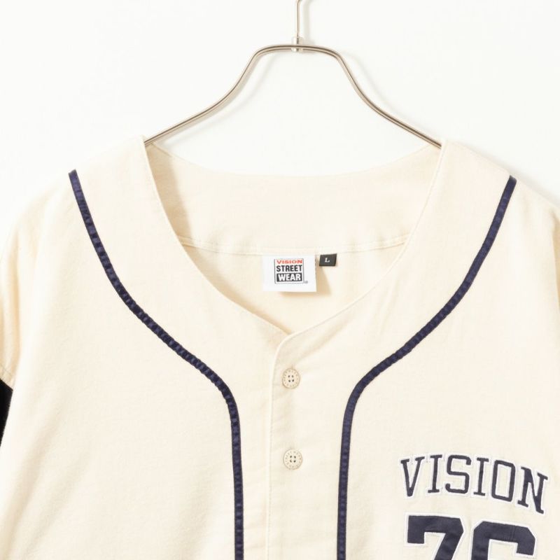 【オンラインストア限定】VISION STREET WEAR 長袖ベースボールネルシャツ メンズ商品画像-9