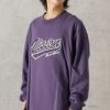 VISION STREET WEAR ヘビーウエイトサガラモックネックロングスリーブTシャツ メンズ